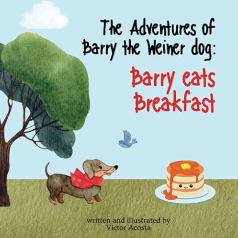 The Adventures of Barry the Weiner Dog book cover